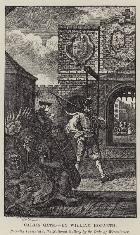 Calais kapuja alkotó: William Hogarth