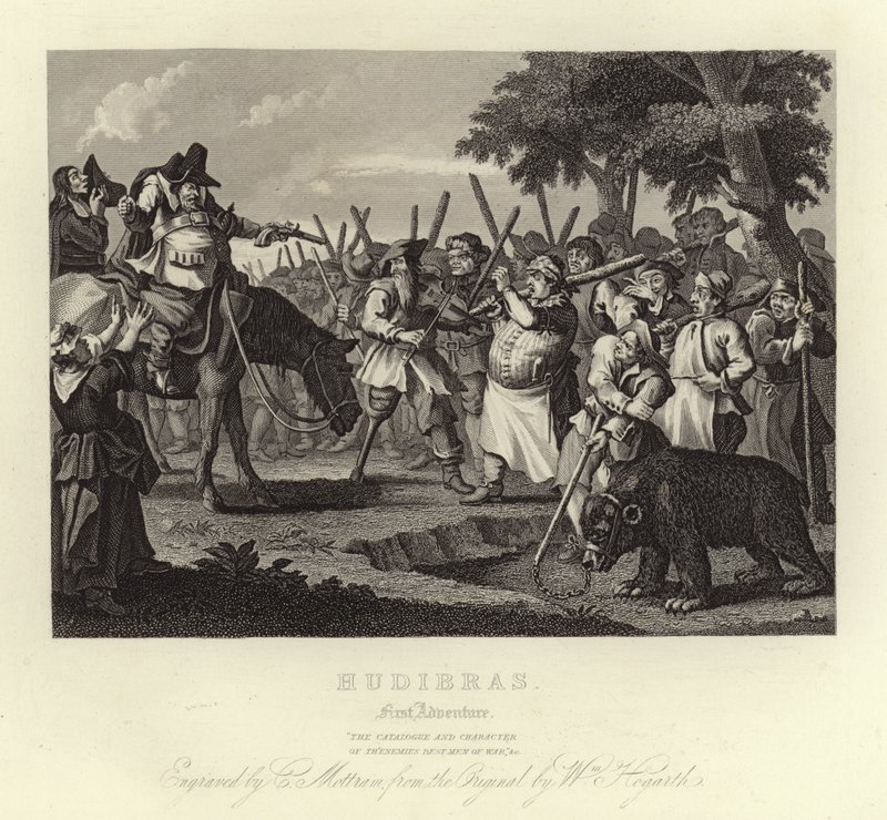 Hudibrák Samuel Butlertől alkotó: William Hogarth