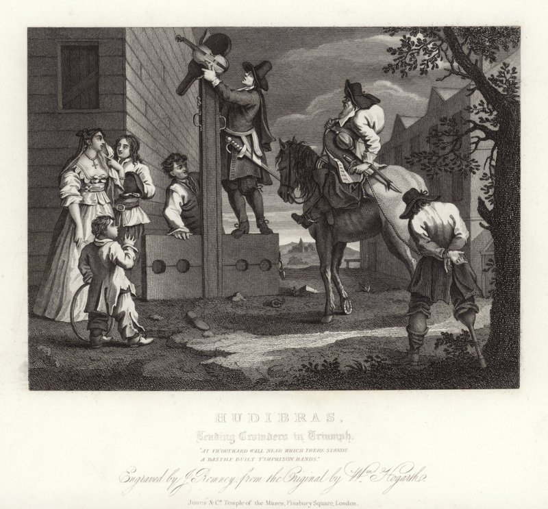 Hudibrák Samuel Butlertől alkotó: William Hogarth