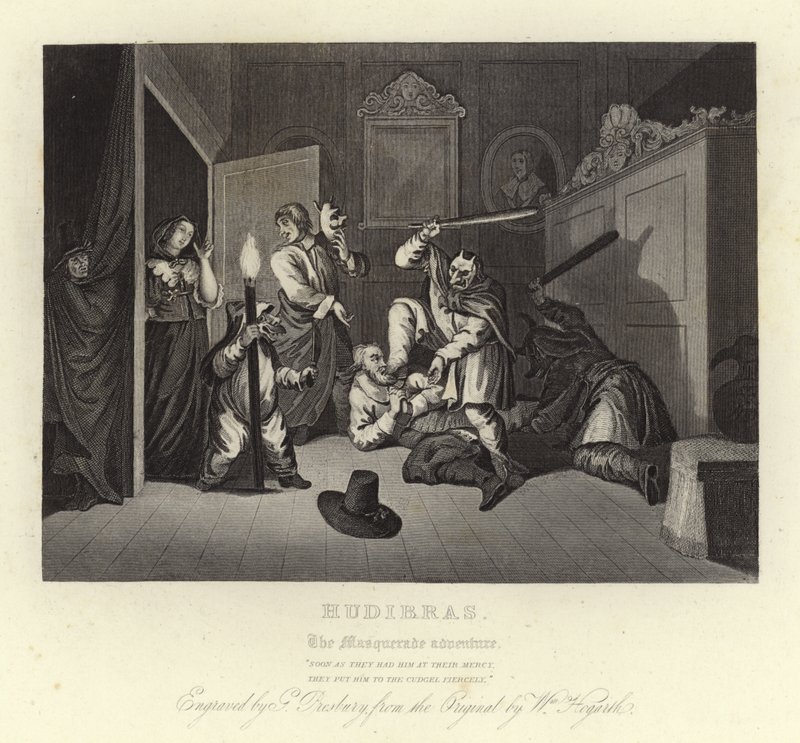 Hudibrák Samuel Butlertől alkotó: William Hogarth