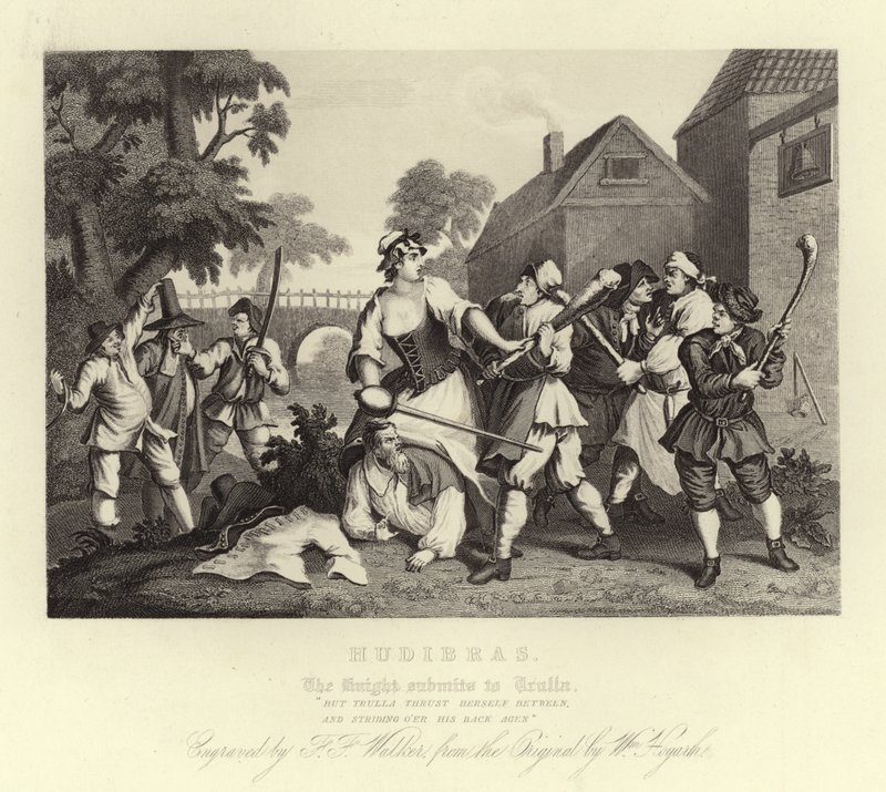Hudibrák Samuel Butlertől alkotó: William Hogarth