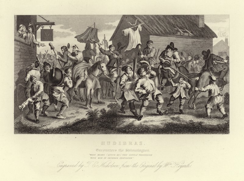 Hudibrák Samuel Butlertől alkotó: William Hogarth