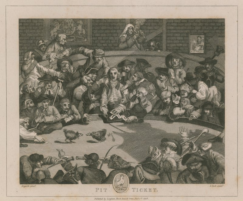 Pit Ticket alkotó: William Hogarth