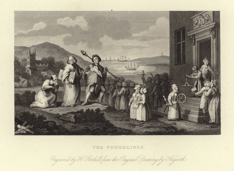 Az alapítványok alkotó: William Hogarth