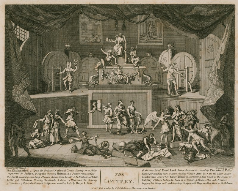 A lottó alkotó: William Hogarth