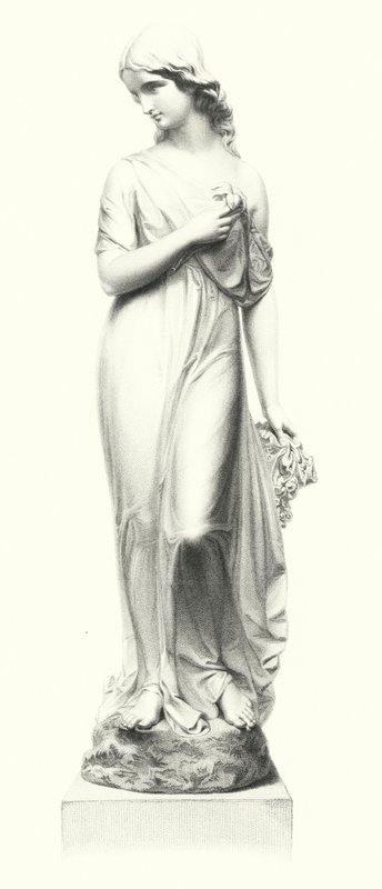 Purity, W Roffe metszete M Noble szobrából (metszet) alkotó: William John Roffe