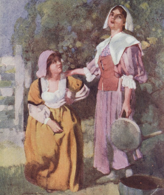 Illusztráció a The Compleat Anglerhez, Izaak Walton (színes litó) alkotó: William Lee Hankey