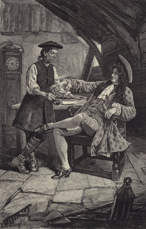 Frank az Andrew Fairservices nyaralójában alkotó: William Lockhart Bogle