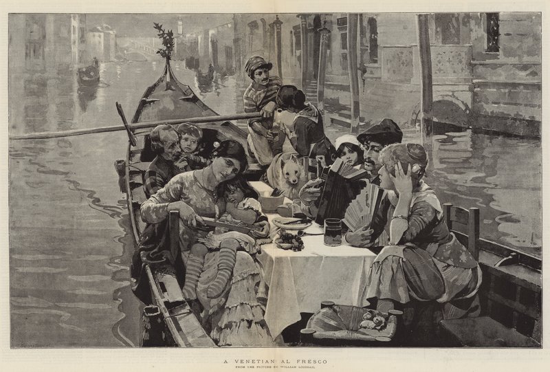 Egy velencei Al Fresco alkotó: William Logsdail