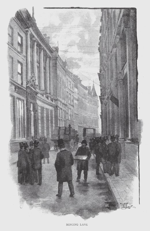 Mincing Lane (litho) alkotó: William Luker