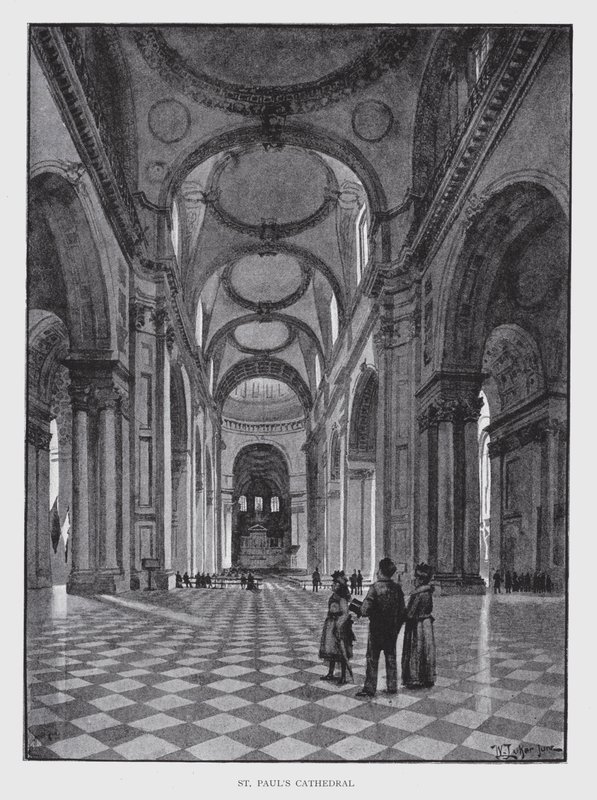Szent Pál székesegyház (litho) alkotó: William Luker