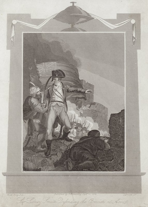 Sir Sidney Smith alkotó: William Marshall Craig