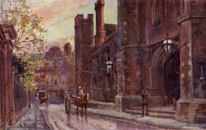 Bejárati átjáró, Queens College alkotó: William Matthison