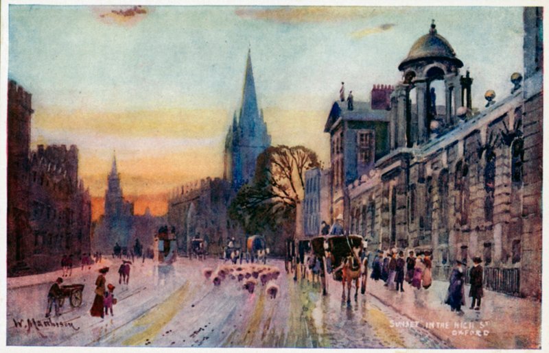 High Street, Oxford alkotó: William Matthison