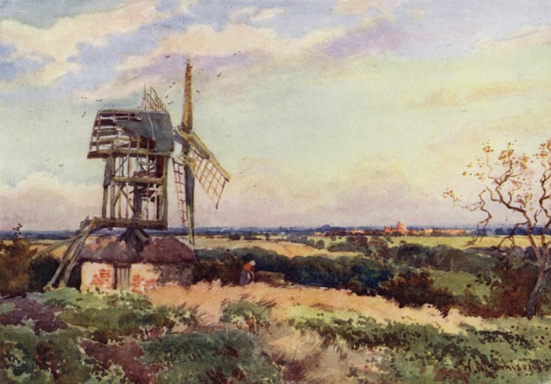 Madingley szélmalom alkotó: William Matthison