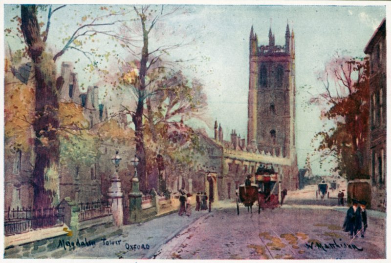 Magdalen College Tower alkotó: William Matthison