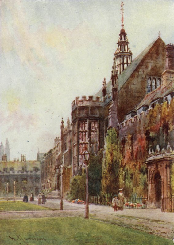 Oriel A terem ablaka, Trinity Great Court alkotó: William Matthison
