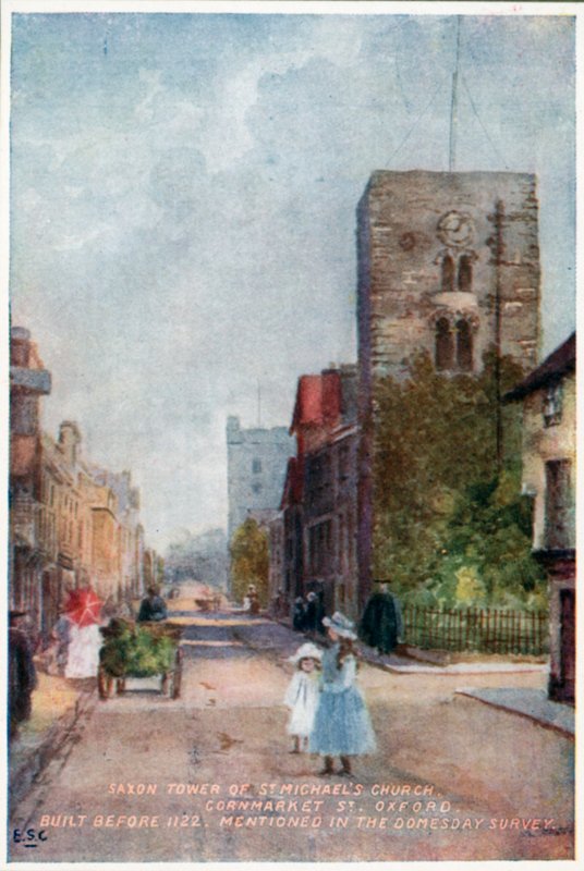 Szász-torony, Szent Mihály-templom, Cornmarket St alkotó: William Matthison