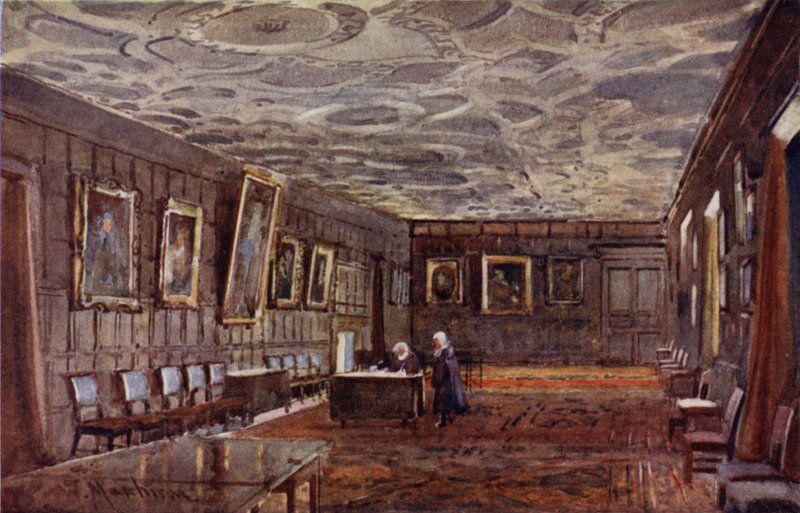 A kombinált szoba, St Johns College alkotó: William Matthison