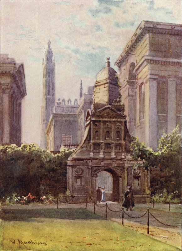 A becsület kapuja, Caius College alkotó: William Matthison