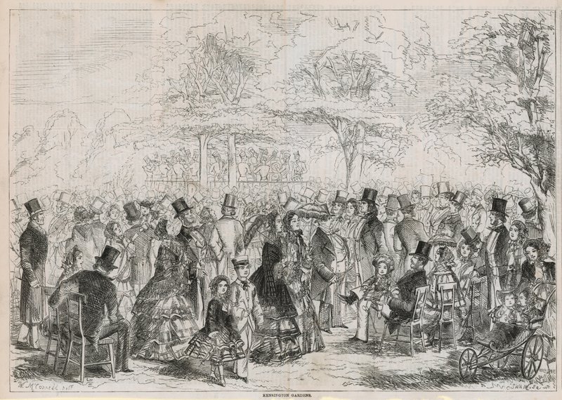 Kensington Palace Gardens, London alkotó: William McConnell