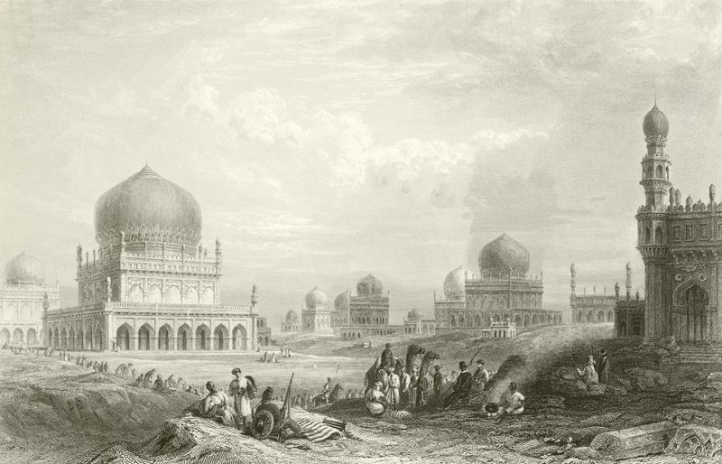 Golconda királyainak sírjai alkotó: William Purser