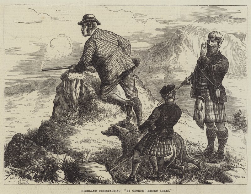 Highland Deerstalking, szerző: George! ismét kimaradt alkotó: William Ralston
