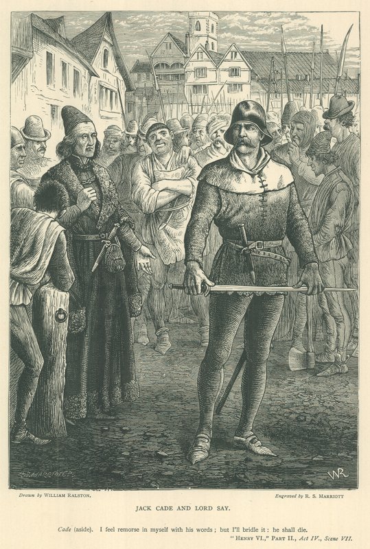 Henrik király illusztrációja, ii alkotó: William Ralston