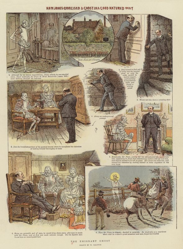 Az emigráns szellem (chromolitho) alkotó: William Ralston