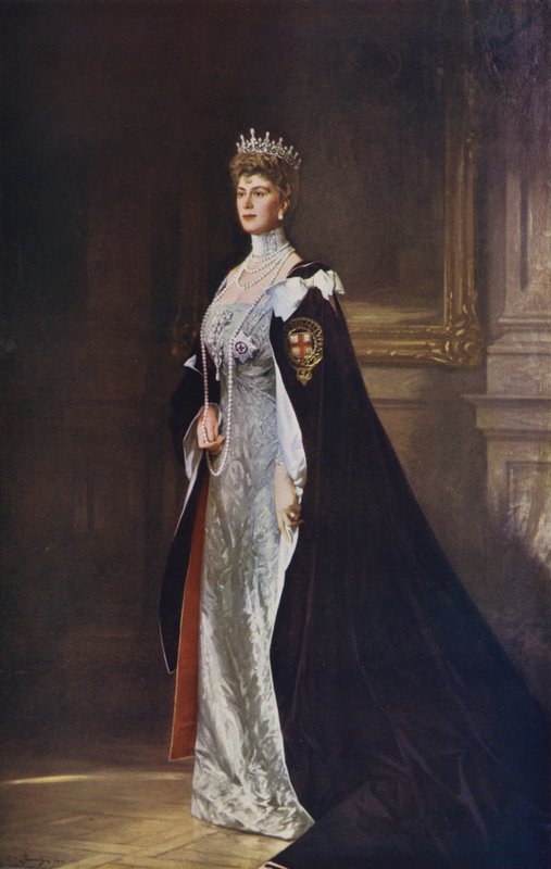 Mária királynő, V. György király hitvese alkotó: William Samuel Henry Llewellyn