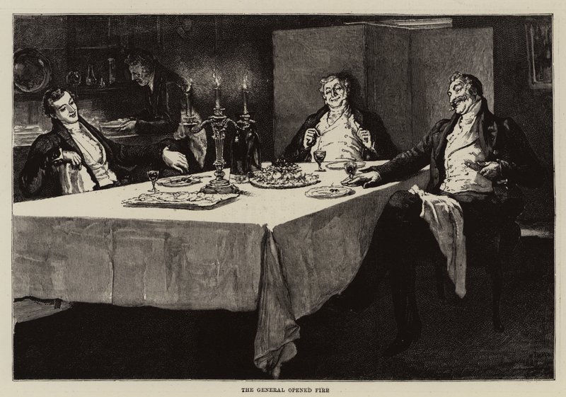 Illusztráció a Thirlby Hallhoz, W E Norris alkotó: William Small
