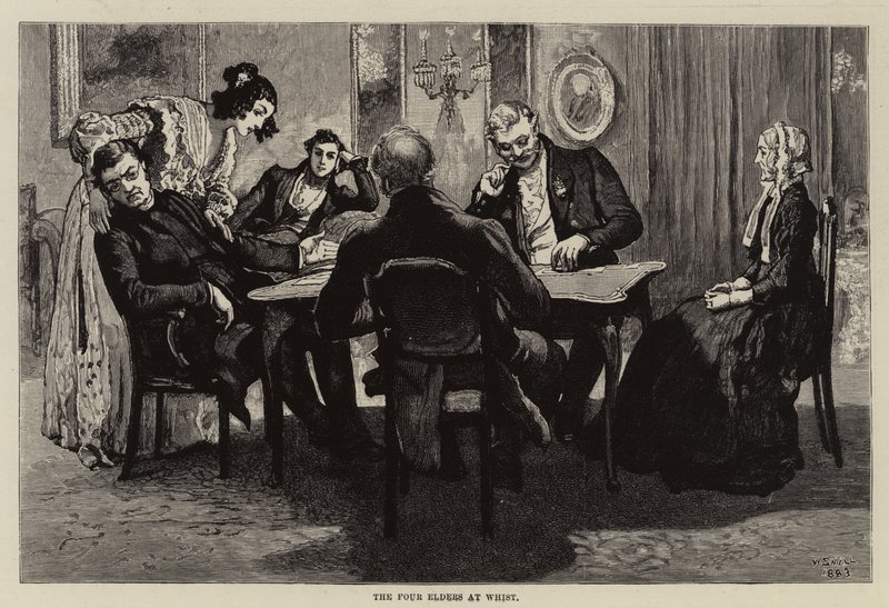 Illusztráció a Thirlby Hallhoz, W E Norris alkotó: William Small