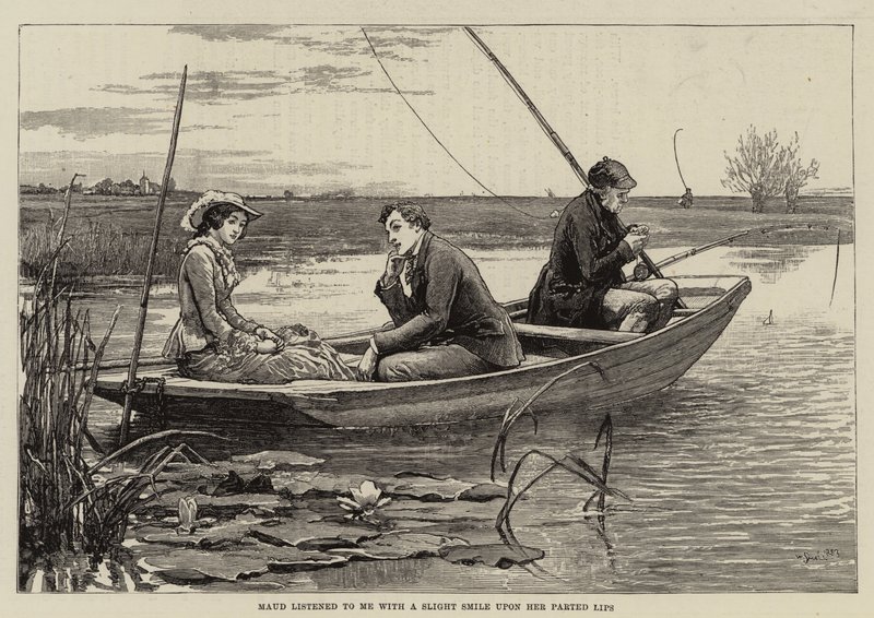Illusztráció a Thirlby Hallhoz, W E Norris alkotó: William Small