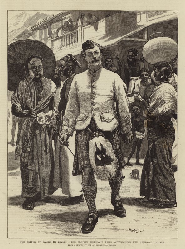 A walesi herceg Ceylonban, a Prince