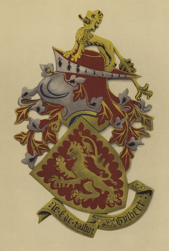 Sir Gilbert Talbot, Lord Talbot, 1407-8-1419 (chromolitho) alkotó: William St John Hope
