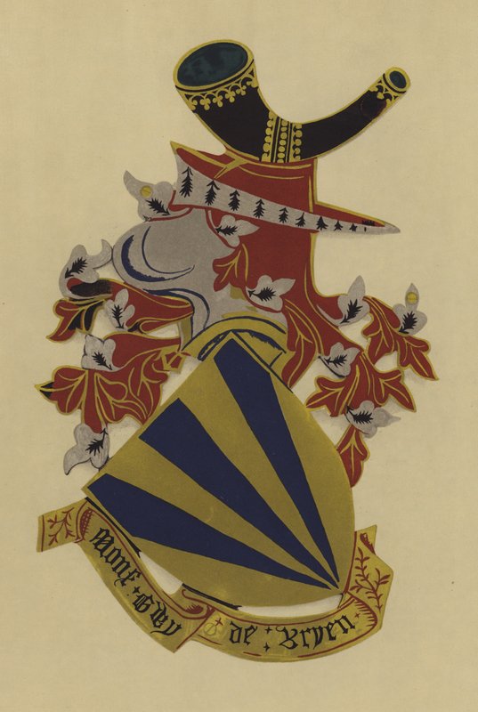 Sir Guy de Bryen, Lord Bryen, 1370-1390 (chromolitho) alkotó: William St John Hope