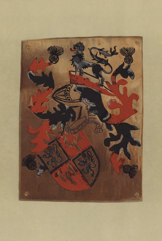 Sir Henry Percy, Lord Percy, Lord Poynings és Northumberland grófja, 1474-1489 (chromolitho) alkotó: William St John Hope