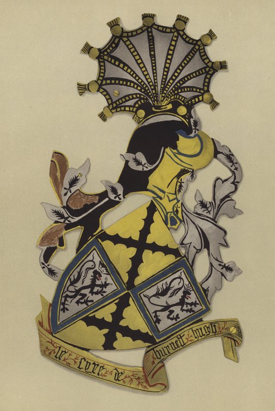 Sir Hugh Burnell, lord Burnell, 1406-1420 (chromolitho) alkotó: William St John Hope