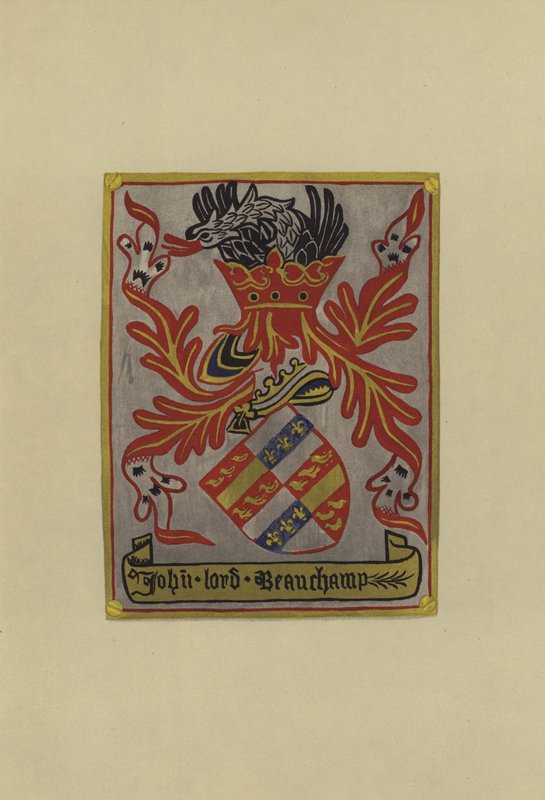Sir John Beauchamp, Lord Beauchamp of Powyk, 1445-1475 (chromolitho) alkotó: William St John Hope