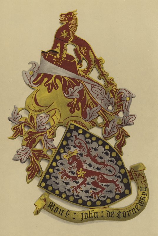 Sir John Cornwall, Lord Fanhope, 1409-10-1443 (chromolitho) alkotó: William St John Hope