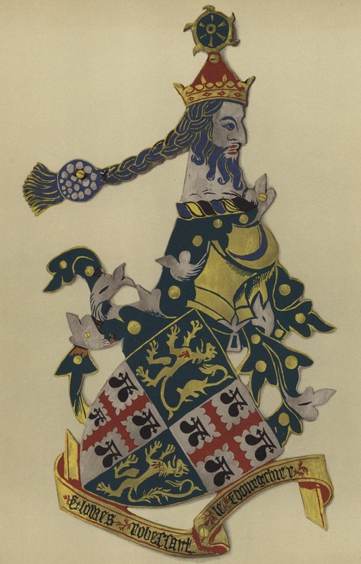Sir Lewis Robessart, Lord Bourchier, 1421-1431 (chromolitho) alkotó: William St John Hope