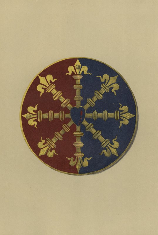 Sir Ralph Bassett, Lord Bassett, Drayton, 1368-1390 (chromolitho) alkotó: William St John Hope