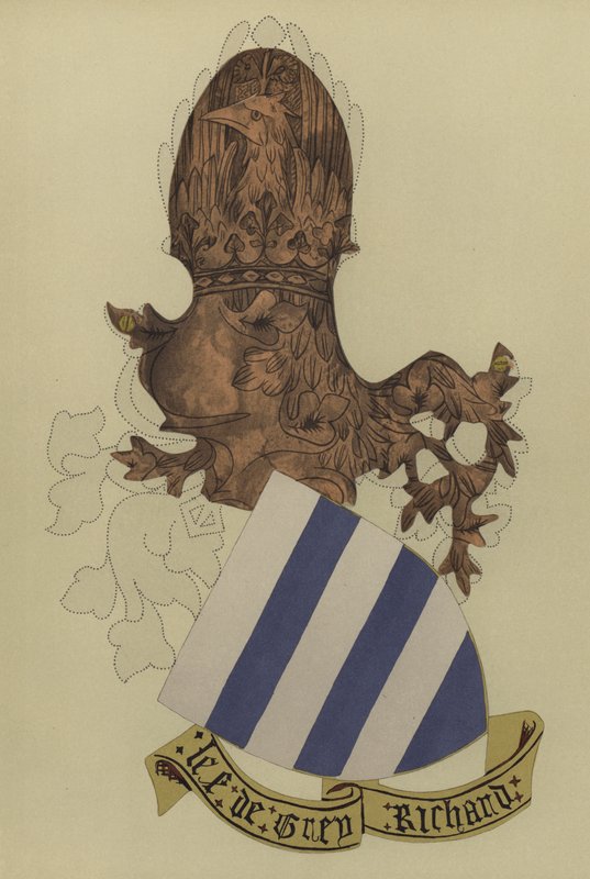 Sir Richard Grey, Codnor Grey ura, 1404-1418 (chromolitho) alkotó: William St John Hope