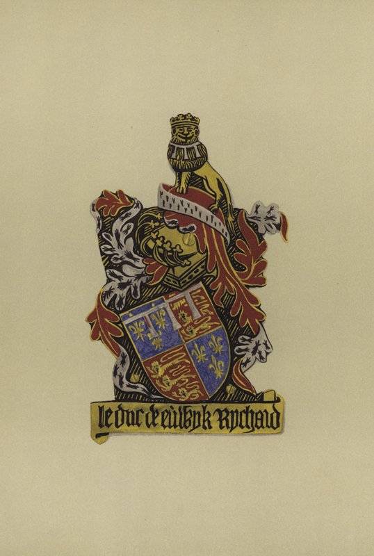 Sir Richard Plantagenet, York hercege, 1475-1483 (chromolitho) alkotó: William St John Hope