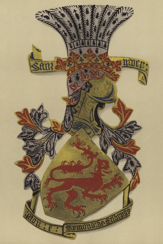 Sir Simon Felbrigge, 1397-1442 (chromolitho) alkotó: William St John Hope
