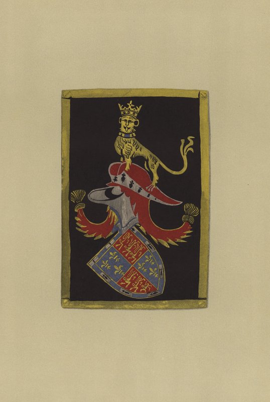 Sir Thomas Beaufort, Dorset grófja és Exeter hercege, 1400-1426 (chromolitho) alkotó: William St John Hope