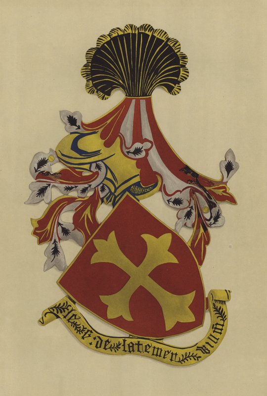 Sir William Latimer, Lord Latimer, 1361-1381 (chromolitho) alkotó: William St John Hope