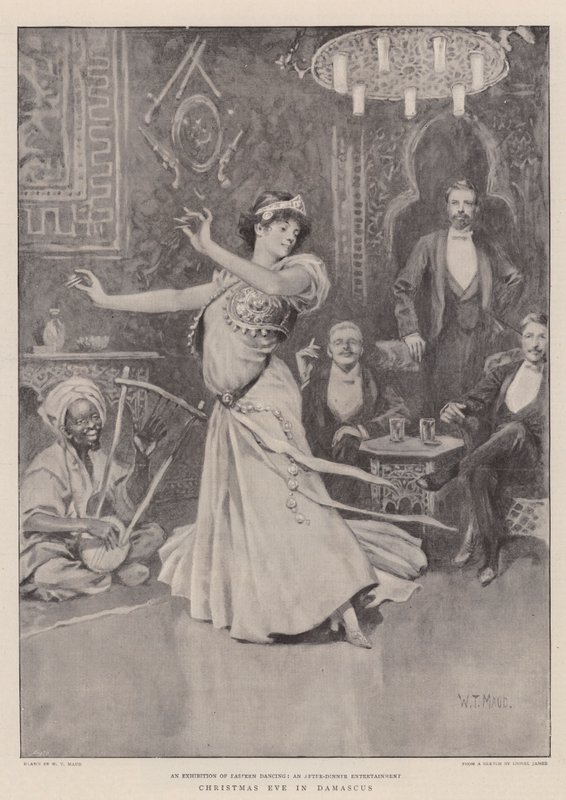 Szenteste Damaszkuszban (litho) alkotó: William T. Maud