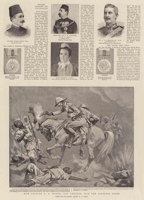 Hogyan nyerte el P A Kenna kapitány, a 21. Lancers a Victoria Cross-t alkotó: William T. Maud