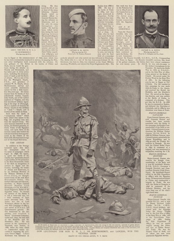 Hogyan nyerte el a Viktória-keresztet R H L J De Montmorency hadnagy, a 21. Lancers hadnagya alkotó: William T. Maud